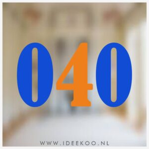 040 Lampegat raamsticker - Afbeelding 2