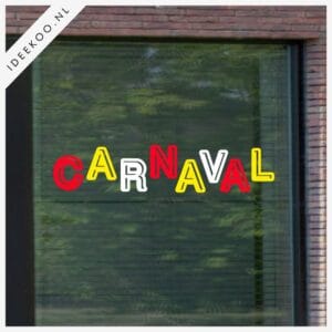 Carnavalsticker Carnavals letters - Afbeelding 4